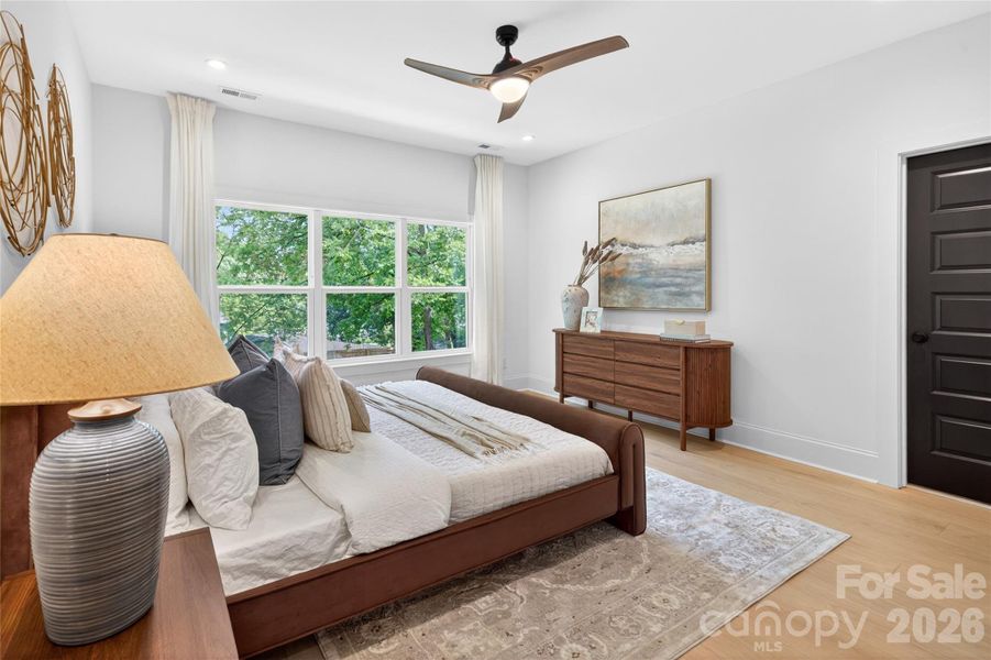 Furnished interior view inside a new home in , Charlotte (Image 13).
