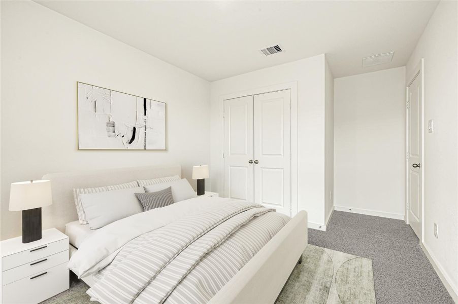 Furnished interior view inside a new home in Holly Ridge, Rosenberg (Image 8).