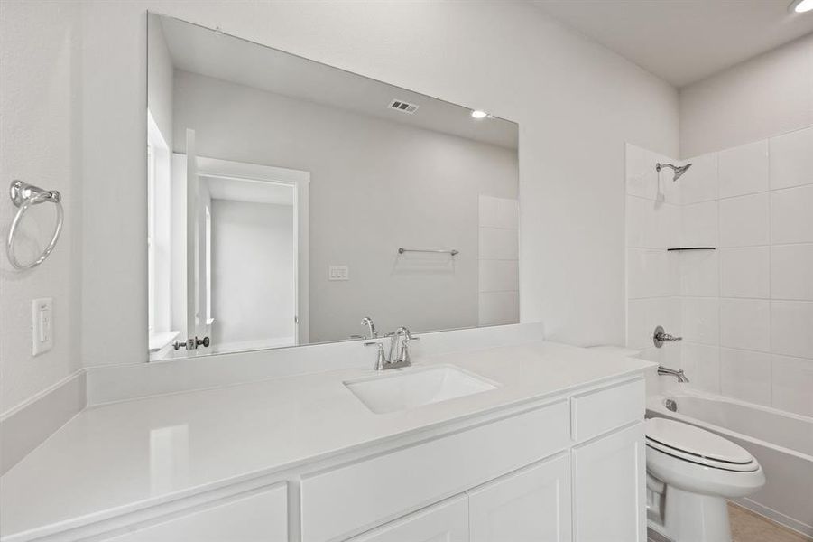 Furnished interior view inside a new home in The Heights at Uptown Celina, Celina (Image 13). Furnished interior view inside a new home in The Heights at Uptown Celina, Celina (Image 13).