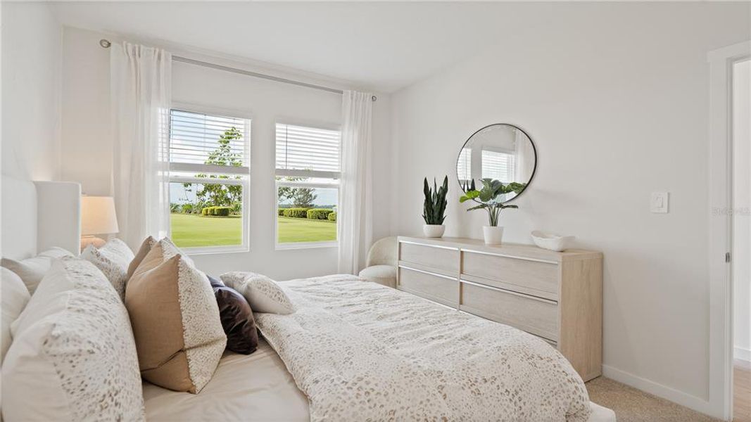 Furnished interior view inside a new home in , Clermont (Image 6).