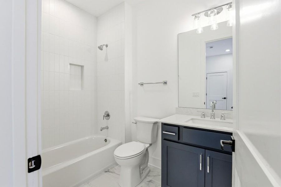 Furnished interior view inside a new home in , Roswell (Image 13).