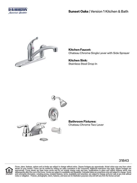 Materials commonly used for homes built from the The Atlanta by D.R. Horton in Sunset Oaks, Maxwell (Image 20).