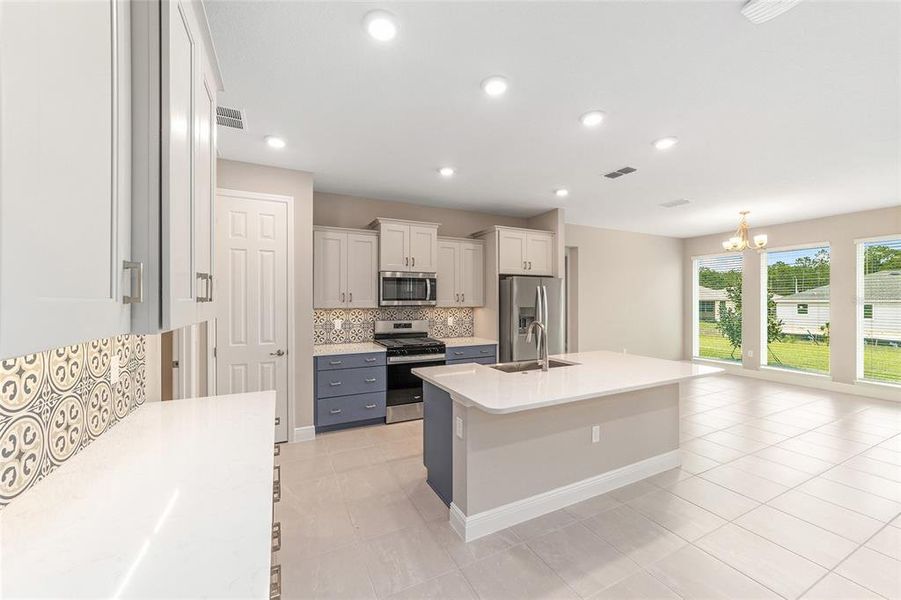 Furnished interior view inside a new home in On Top of the World Communities, Ocala (Image 6).