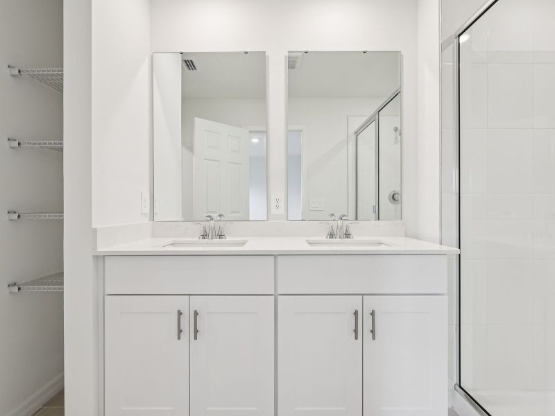 Furnished interior view inside a new home in Cagan Crossings West, Clermont (Image 5).
