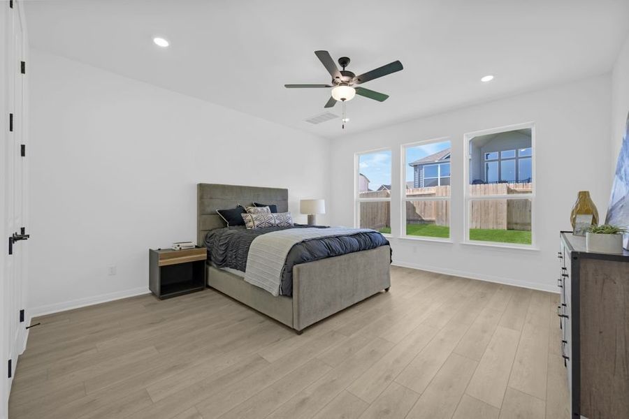 Furnished interior view inside a new home in Nolina 45s, Georgetown (Image 14).