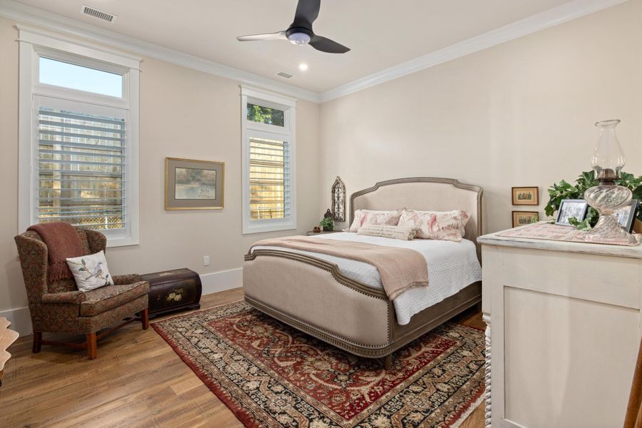 Furnished interior view inside a new home in , Bonneau (Image 35).