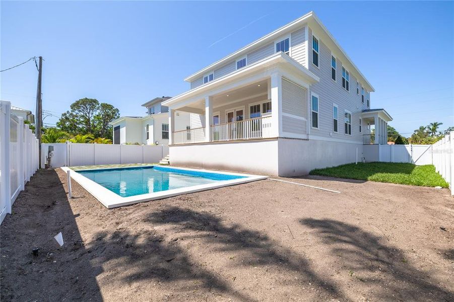 Front exterior of a new home in , St. Petersburg, FL, highlighting curb appeal (Image 26).