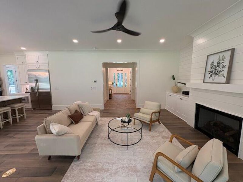 Furnished interior view inside a new home in , Johns Island (Image 7).