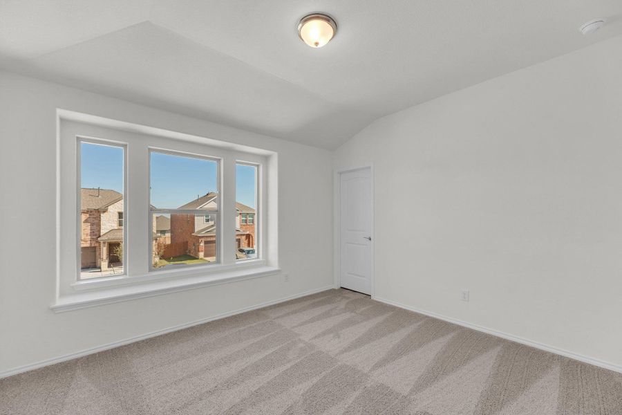 Spacious, unfurnished interior of a new home in Salerno - Heritage Collection, Round Rock (Image 18).