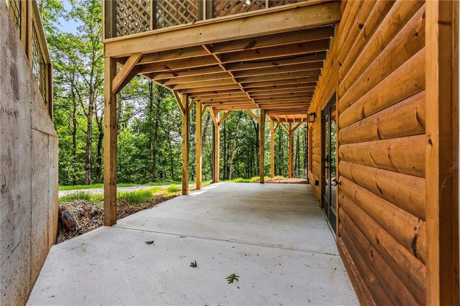 Front exterior of a new home in , Ball Ground, GA, highlighting curb appeal (Image 20). Front exterior of a new home in , Ball Ground, GA, highlighting curb appeal (Image 20).