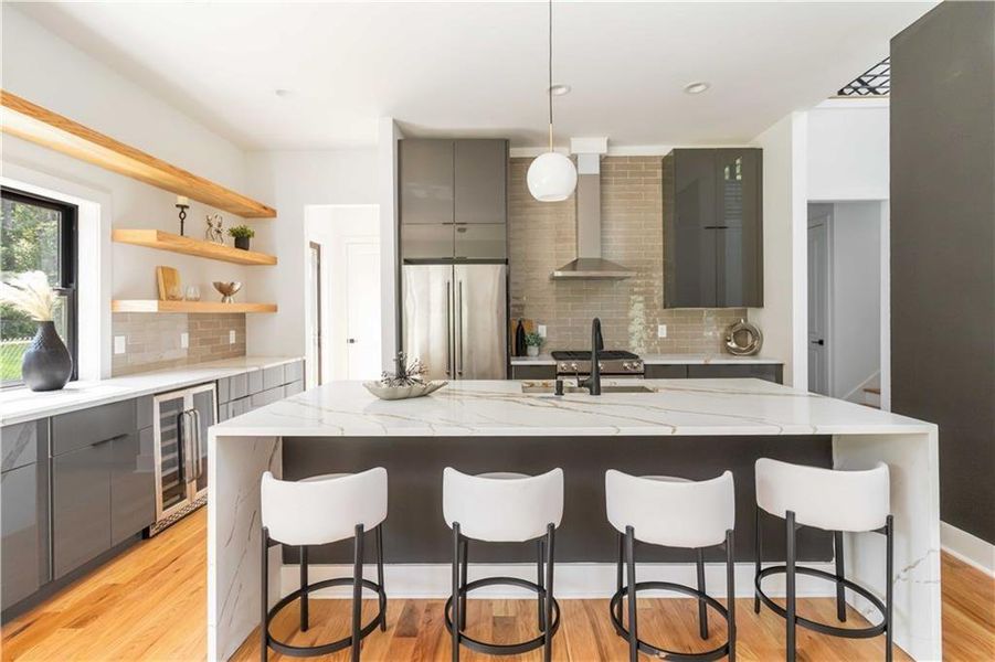 Furnished interior view inside a new home in , Decatur (Image 19).