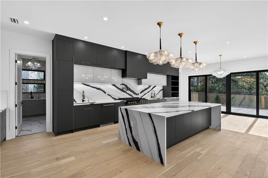 Furnished interior view inside a new home in , Atlanta (Image 42).