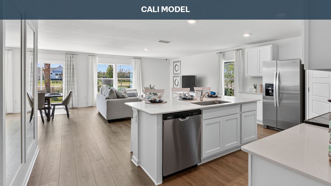 Furnished interior view inside a new home in Palm Coast Homesites, Palm Coast (Image 3).