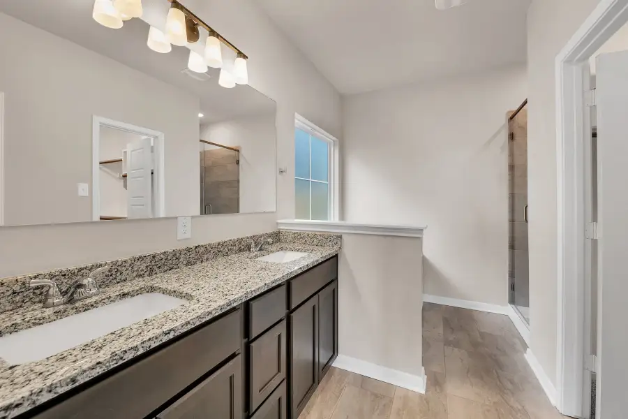 Furnished interior view inside a new home in Rancho San Gabriel, Georgetown (Image 6).