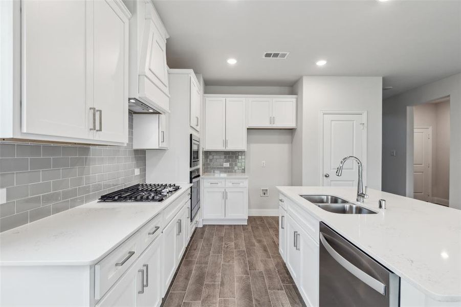 Furnished interior view inside a new home in AnaCapri, Anna (Image 8). Furnished interior view inside a new home in AnaCapri, Anna (Image 8).