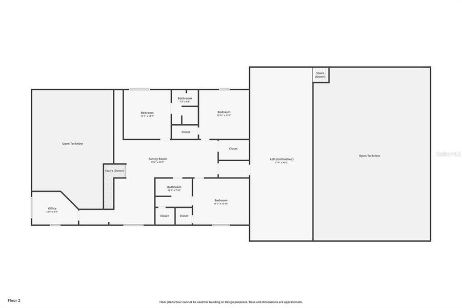 2D floor plan layout of this home in , Arcadia, FL (Image 4). 2D floor plan layout of this home in , Arcadia, FL (Image 4).