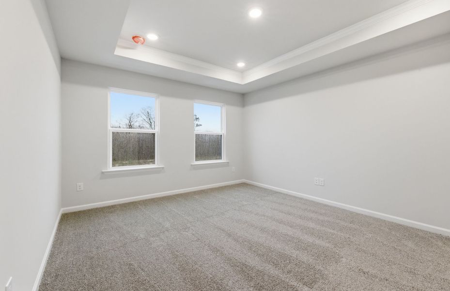 Spacious, unfurnished interior of a new home in McConnell Ridge, McLeansville (Image 31).