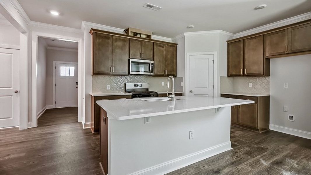 Representative furnished interior of a home built from the STELLA by D.R. Horton in Horton Park, Apex (Image 6). Representative furnished interior of a home built from the STELLA by D.R. Horton in Horton Park, Apex (Image 6).