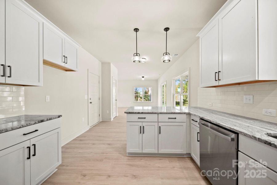 Furnished interior view inside a new home in , Monroe (Image 9).