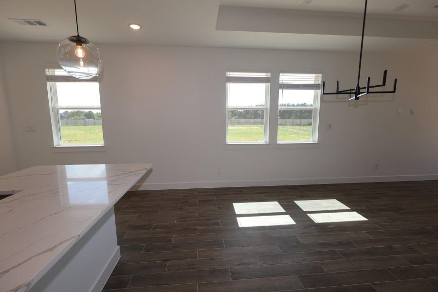 Charming dining area - still under construction!