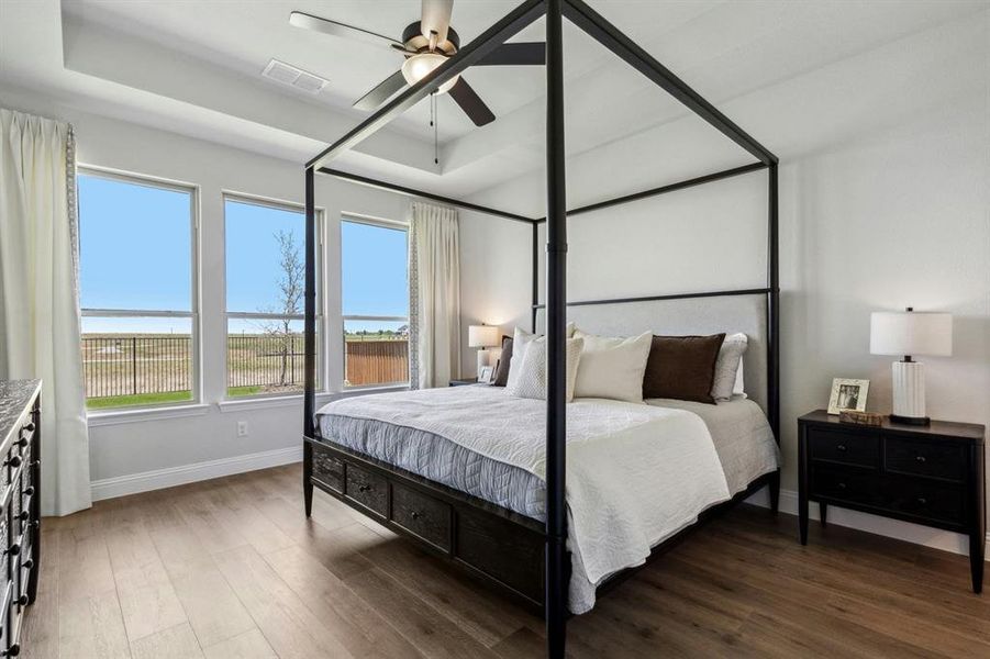Furnished interior view inside a new home in Westside Preserve, Midlothian (Image 30).
