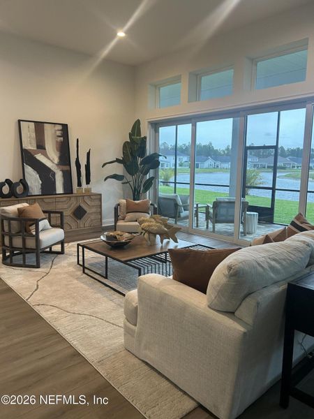 Furnished interior view inside a new home in Middlebourne, St. Johns (Image 3).