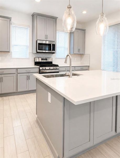Furnished interior view inside a new home in , St. Cloud (Image 6).