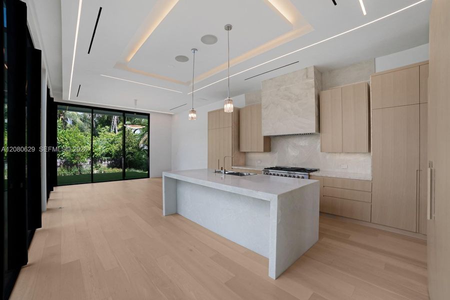 Furnished interior view inside a new home in , Miami Beach (Image 7).