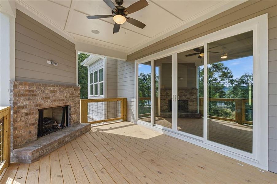 Exterior details and patio area of a home in , Flowery Branch (Image 4). Exterior details and patio area of a home in , Flowery Branch (Image 4).