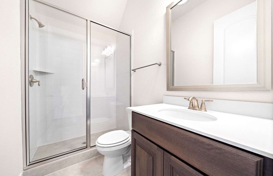 Representative furnished interior of a home built from the 3030AU by Ravenna Homes in Audubon 60′, Magnolia (Image 18).