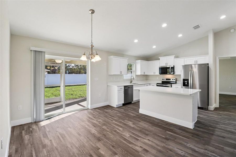 Furnished interior view inside a new home in , Ocala (Image 5).