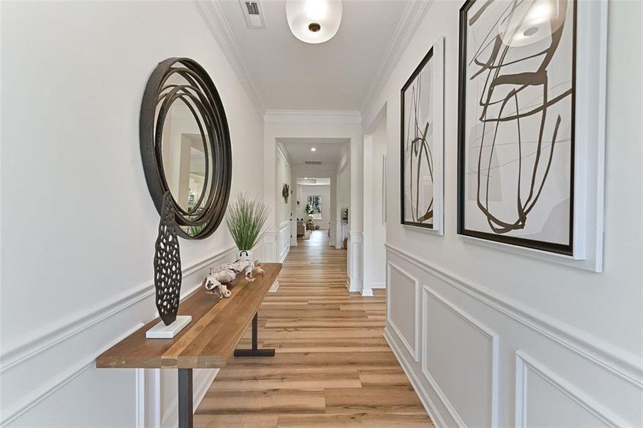 Furnished interior view inside a new home in Sagebrook, Powder Springs (Image 3).