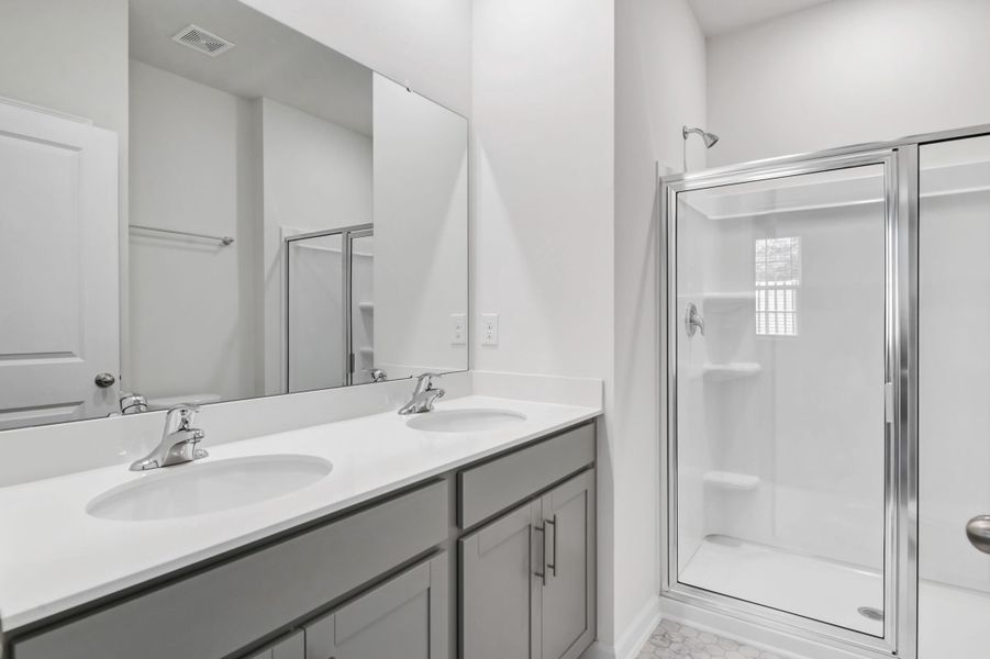 Furnished interior view inside a new home in Mulberry Landing, Orangeburg (Image 10).