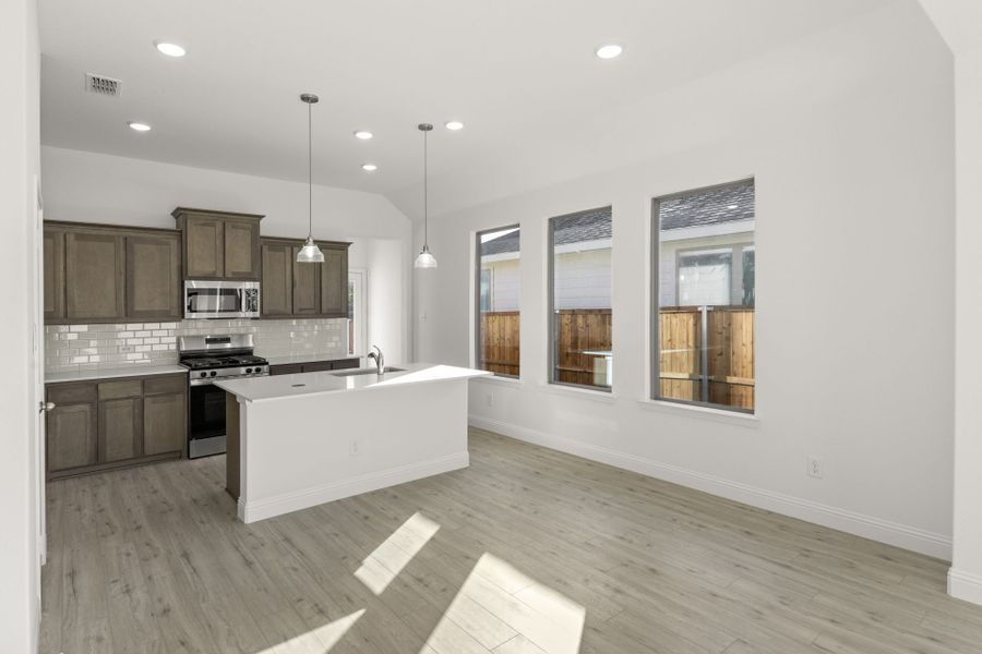 Furnished interior view inside a new home in Town Park, Princeton (Image 7). Furnished interior view inside a new home in Town Park, Princeton (Image 7).