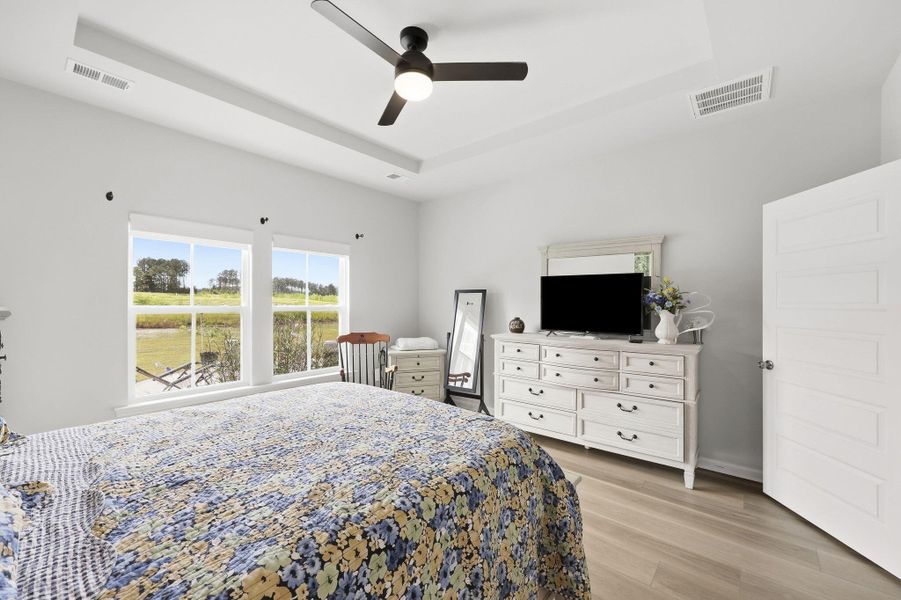 Furnished interior view inside a new home in Horizons at Summers Corner | 55+, Summerville (Image 11).