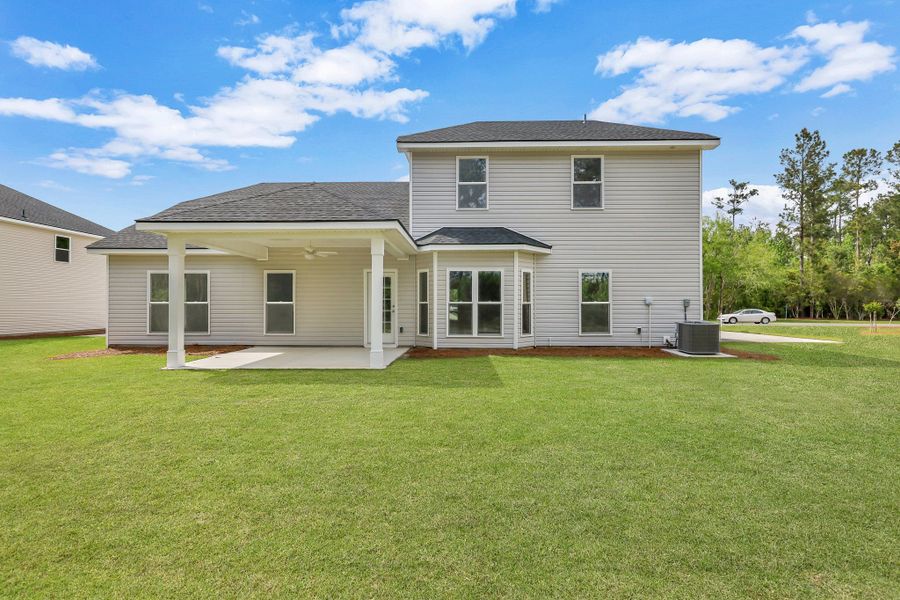 Representative exterior photo of a completed home built from the The Grayson by Smith Family Homes in Savannah Highlands, Savannah, GA (Image 20).