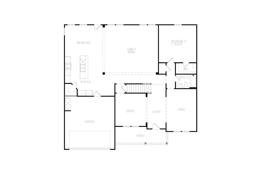 2D floor plan layout for the Clarity by DRB Homes in Saddleridge, Senoia, GA (Image 3). 2D floor plan layout for the Clarity by DRB Homes in Saddleridge, Senoia, GA (Image 3).