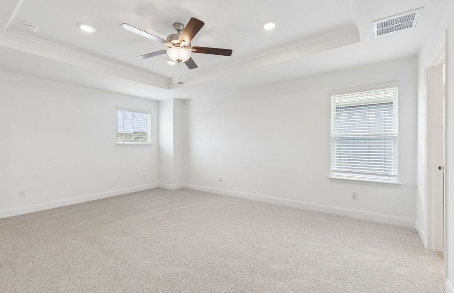 Spacious, unfurnished interior of a new home in Patterson Ranch, Georgetown (Image 21). Spacious, unfurnished interior of a new home in Patterson Ranch, Georgetown (Image 21).