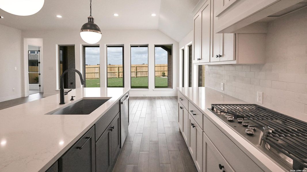 Furnished interior view inside a new home in Legacy at Lake Dunlap, New Braunfels (Image 15).