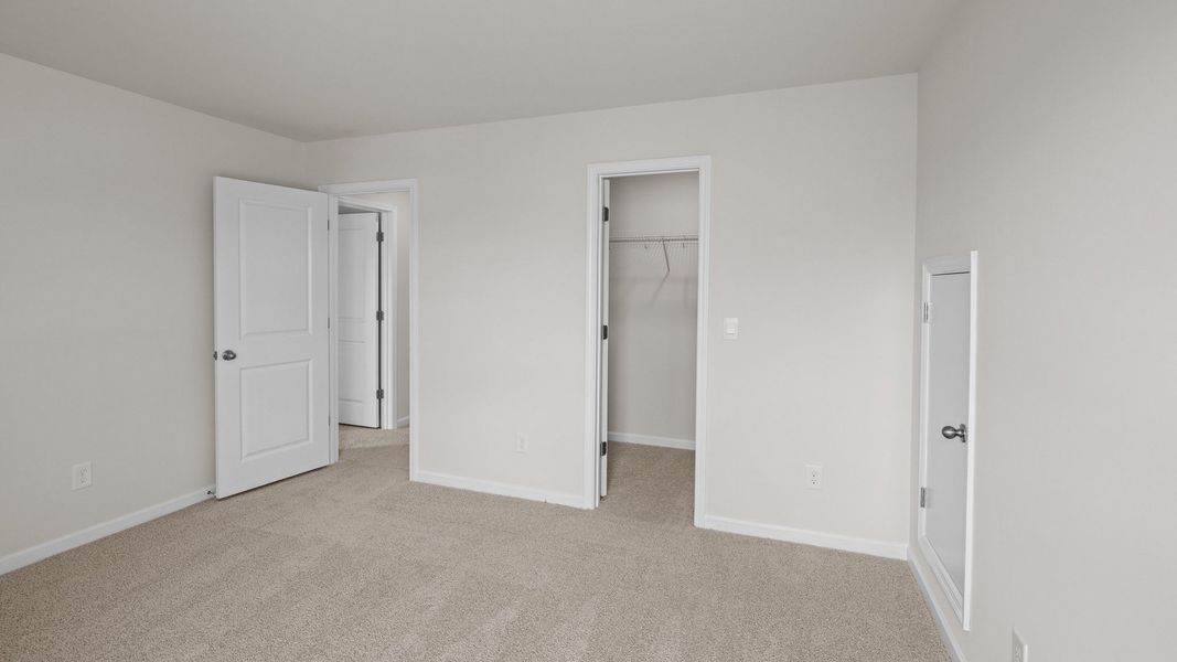 Spacious, unfurnished interior of a new home in The Preserve at Kinsley, Jamestown (Image 23).