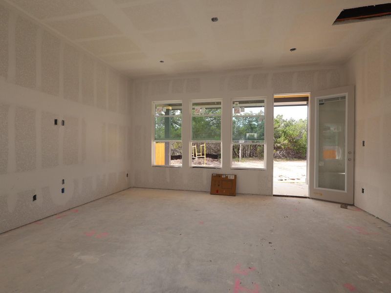 In-progress construction of a new home in Heritage, Dripping Springs, TX (Image 9). In-progress construction of a new home in Heritage, Dripping Springs, TX (Image 9).