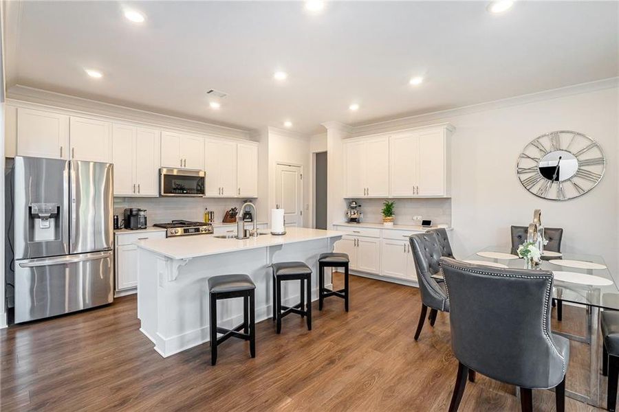 Furnished interior view inside a new home in , Loganville (Image 17).