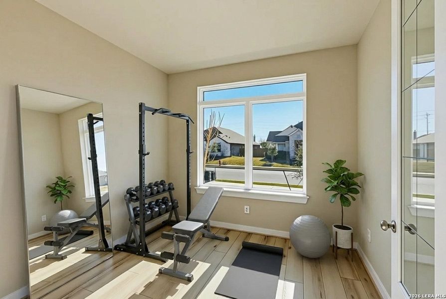 Furnished interior view inside a new home in Foxbrook, Cibolo (Image 6). Furnished interior view inside a new home in Foxbrook, Cibolo (Image 6).