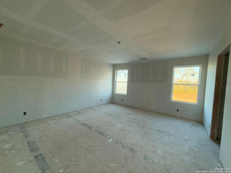 In-progress construction of a new home in The Preserve at the Wilder, Adkins, TX (Image 30).