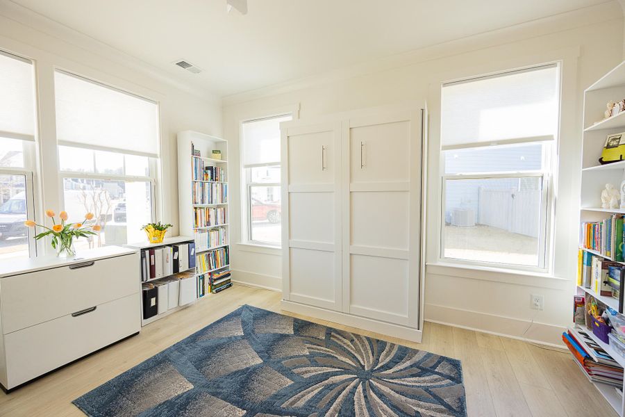 Furnished interior view inside a new home in , Ravenel (Image 44).