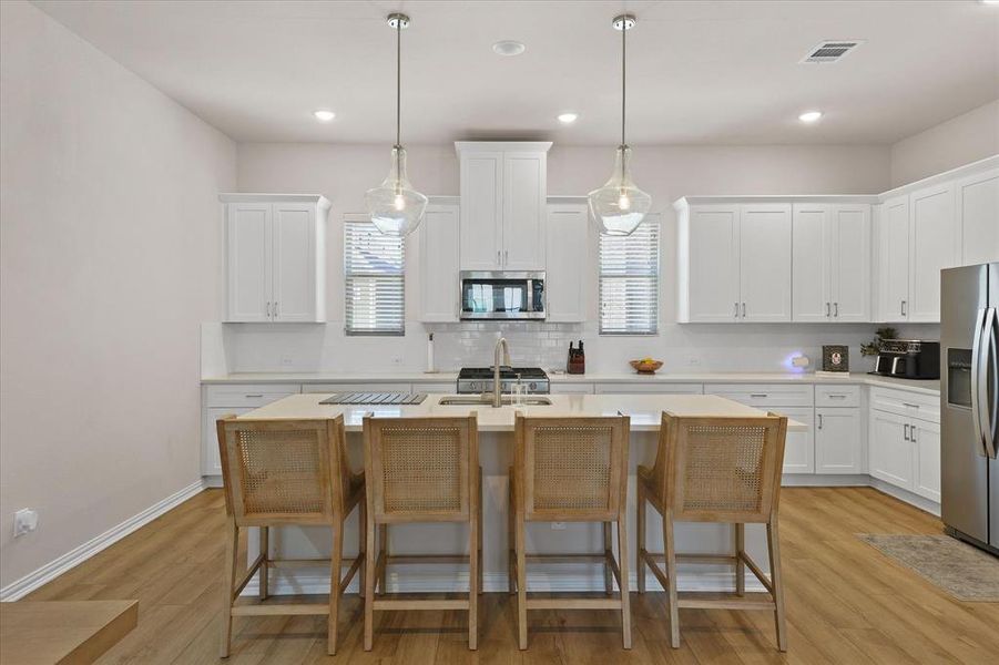 Furnished interior view inside a new home in Tenison Village at Buckner Terrace, Dallas (Image 24).