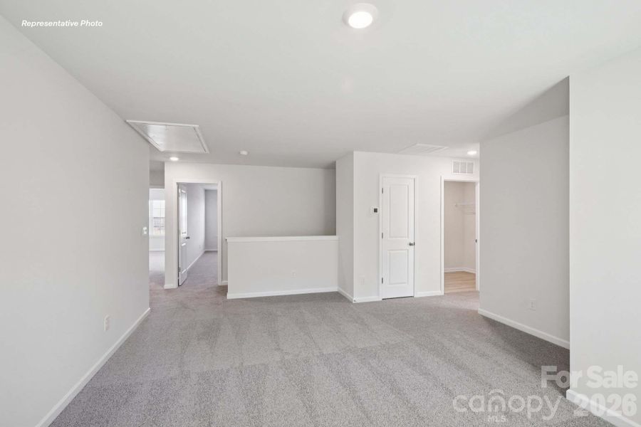 Spacious, unfurnished interior of a new home in Wallace Springs, Statesville (Image 22).