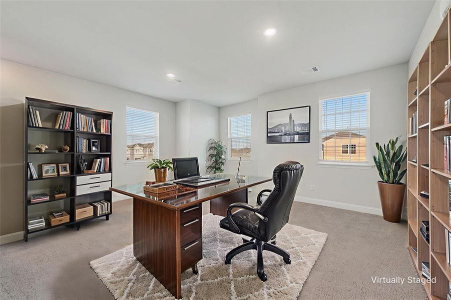 Furnished interior view inside a new home in Sicily, Princeton (Image 10).
