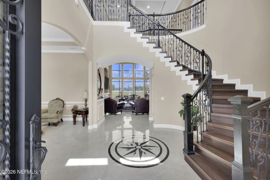 Furnished interior view inside a new home in , Jacksonville (Image 5).