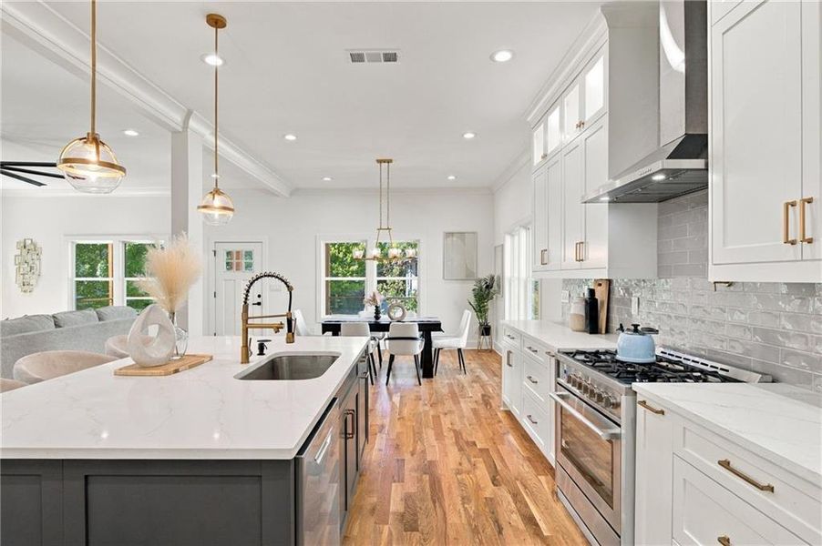 Furnished interior view inside a new home in , Avondale Estates (Image 22).